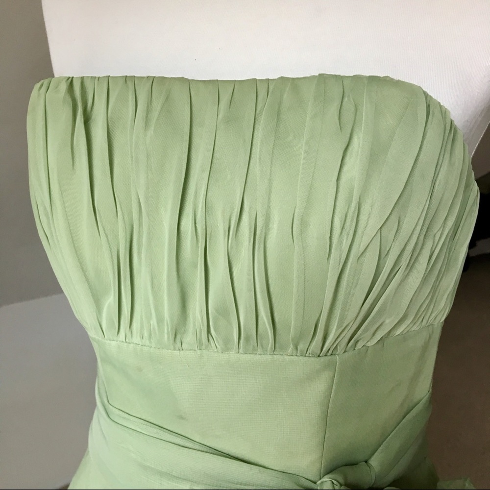 Strapless Formal Full Skirt Swing Sweetheart Dress - Picture 4 of 7